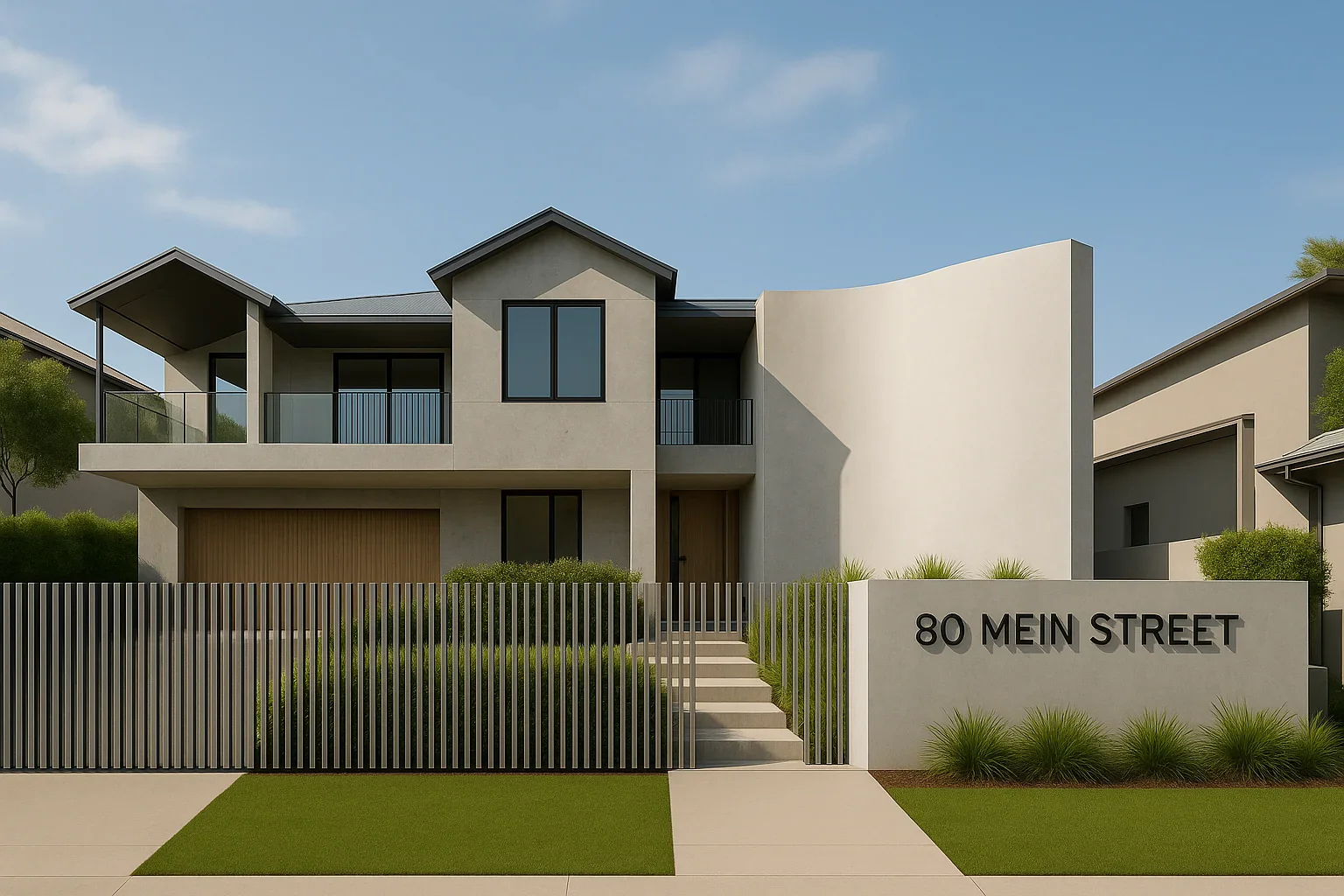 Modern Ascot home meets 